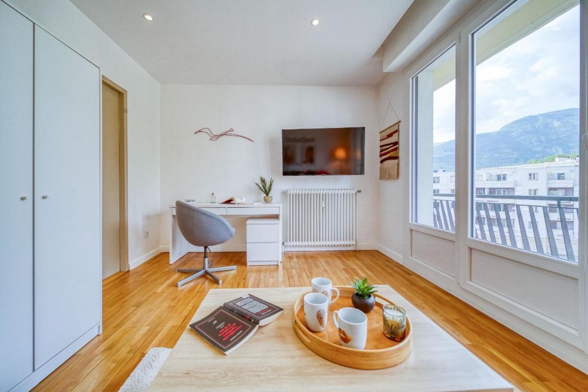 Le Joli Stade, Appartement Avec Magnifique Vue, Grenoble, Rhone Alpes 外观 照片