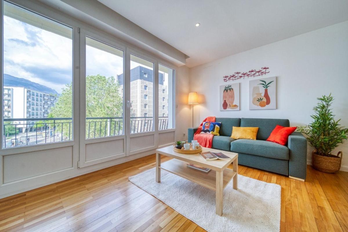 Le Joli Stade, Appartement Avec Magnifique Vue, Grenoble, Rhone Alpes 外观 照片